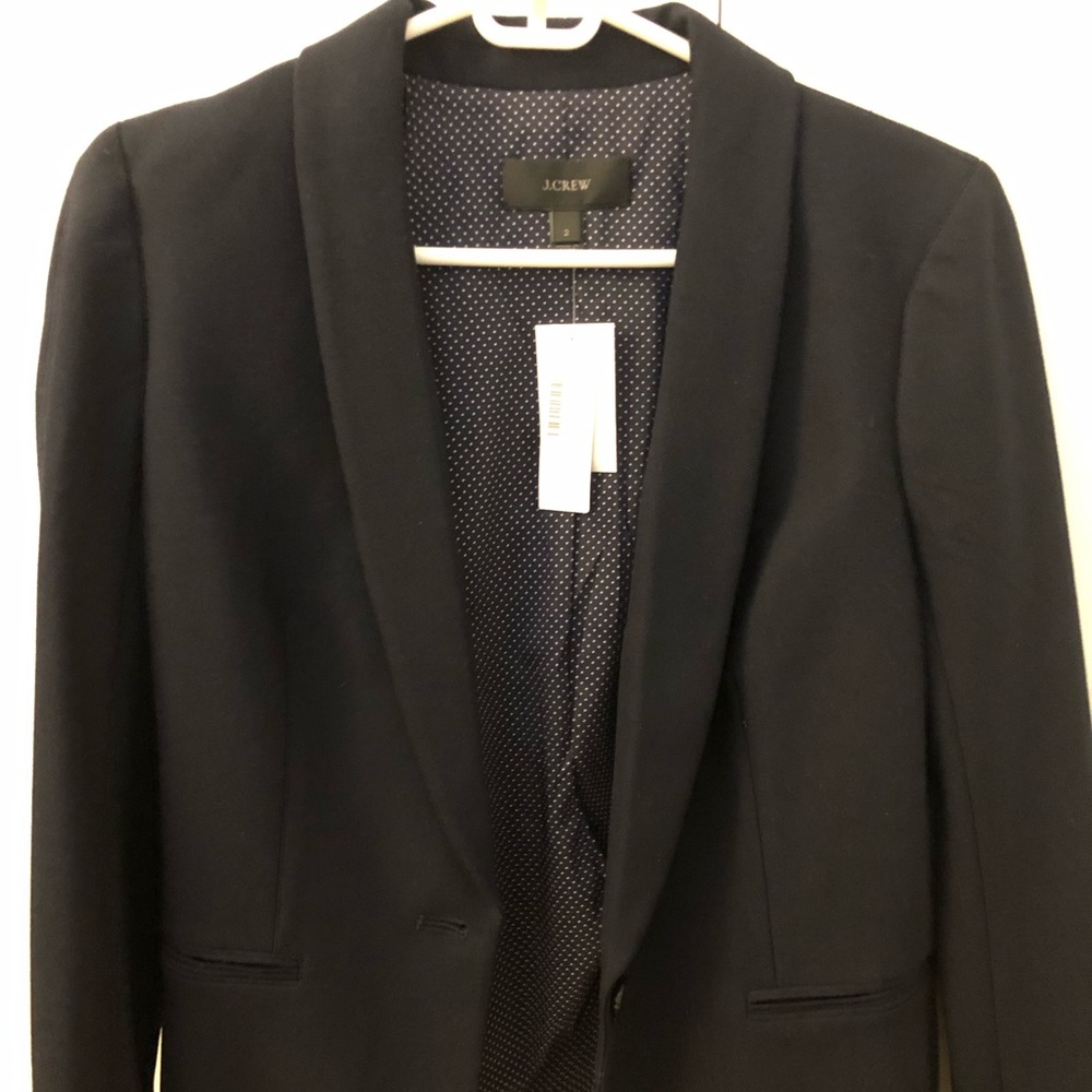 Navy J Crew Blazer